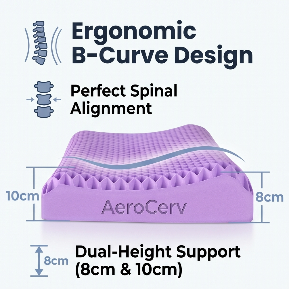 AeroCerv™ Zero-Pressure Cooling Pillow